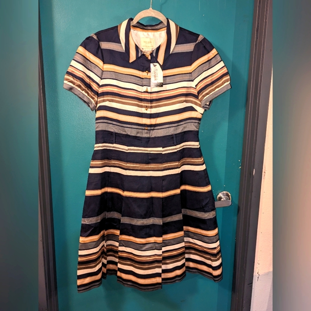 Kate Spade Jeanette silk polo Dress